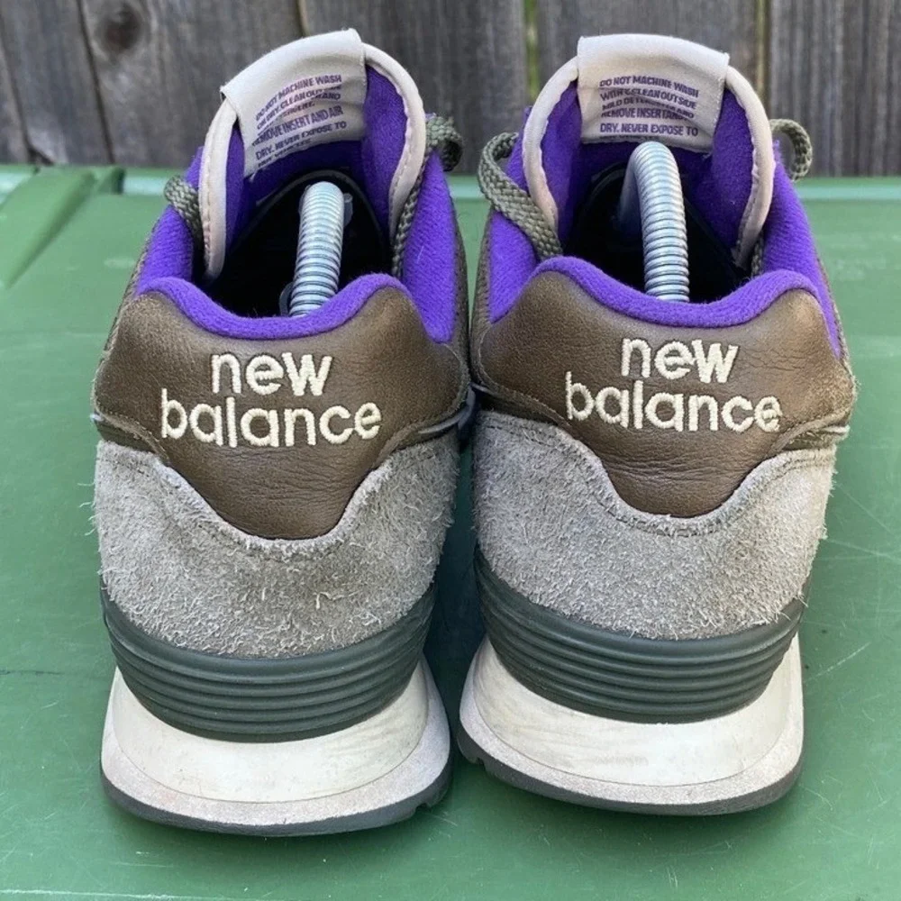New Balance 574 x SNS Nature Sneakersnstuff‎ Olive Green Purple Suede ML574NS2